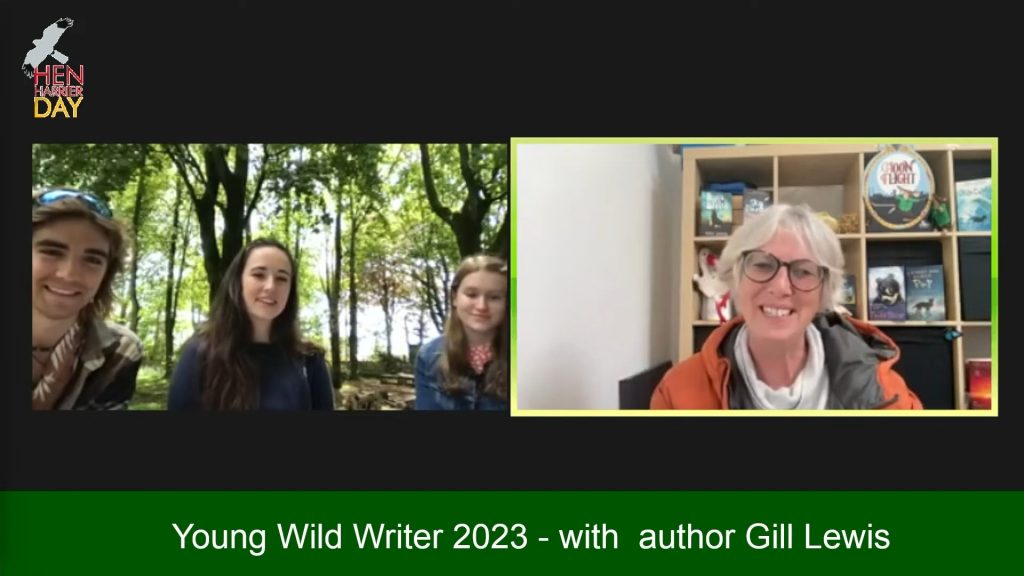 Author Gill Lewis launches Young Wild Writers 2023 Competition