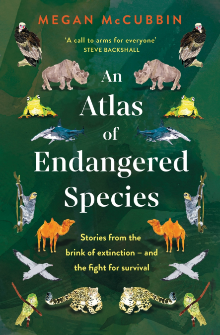 An Atlas of Endangered Species book front cover