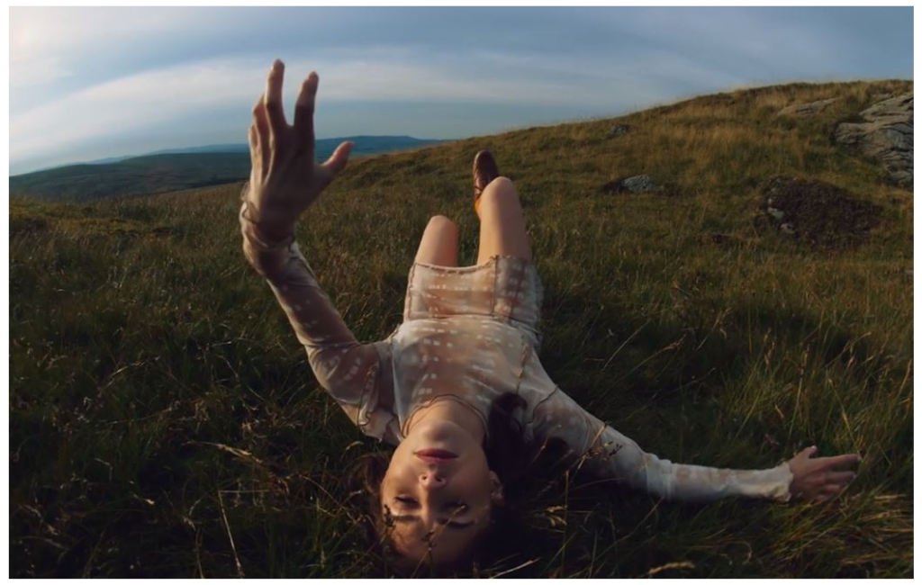 Dancer Zoe Arshamian enacts the story of Hen Harrier Bowland Beth