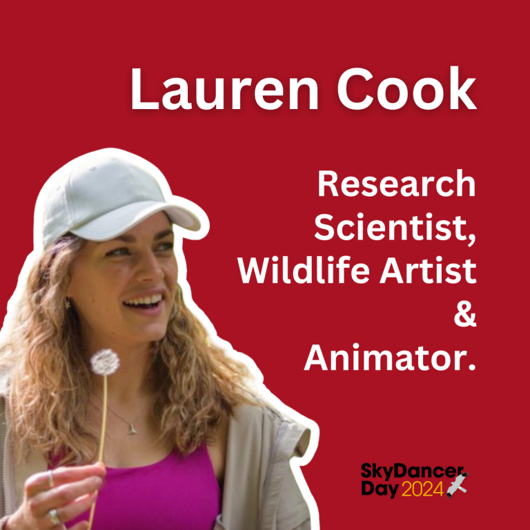 Image of Lauren Cook, Skydancer Day presenter