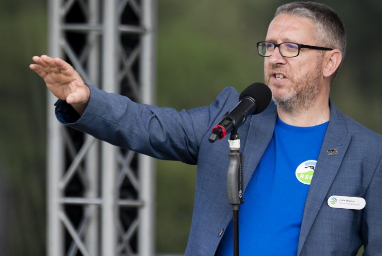 RSPB's Head of Investigations UK Mark Thomas